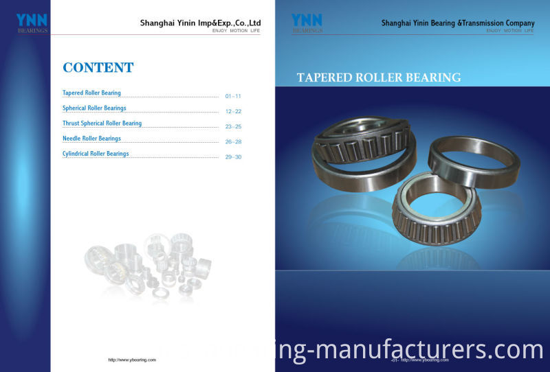 High Quality Tapered Roller Bearings Tapered